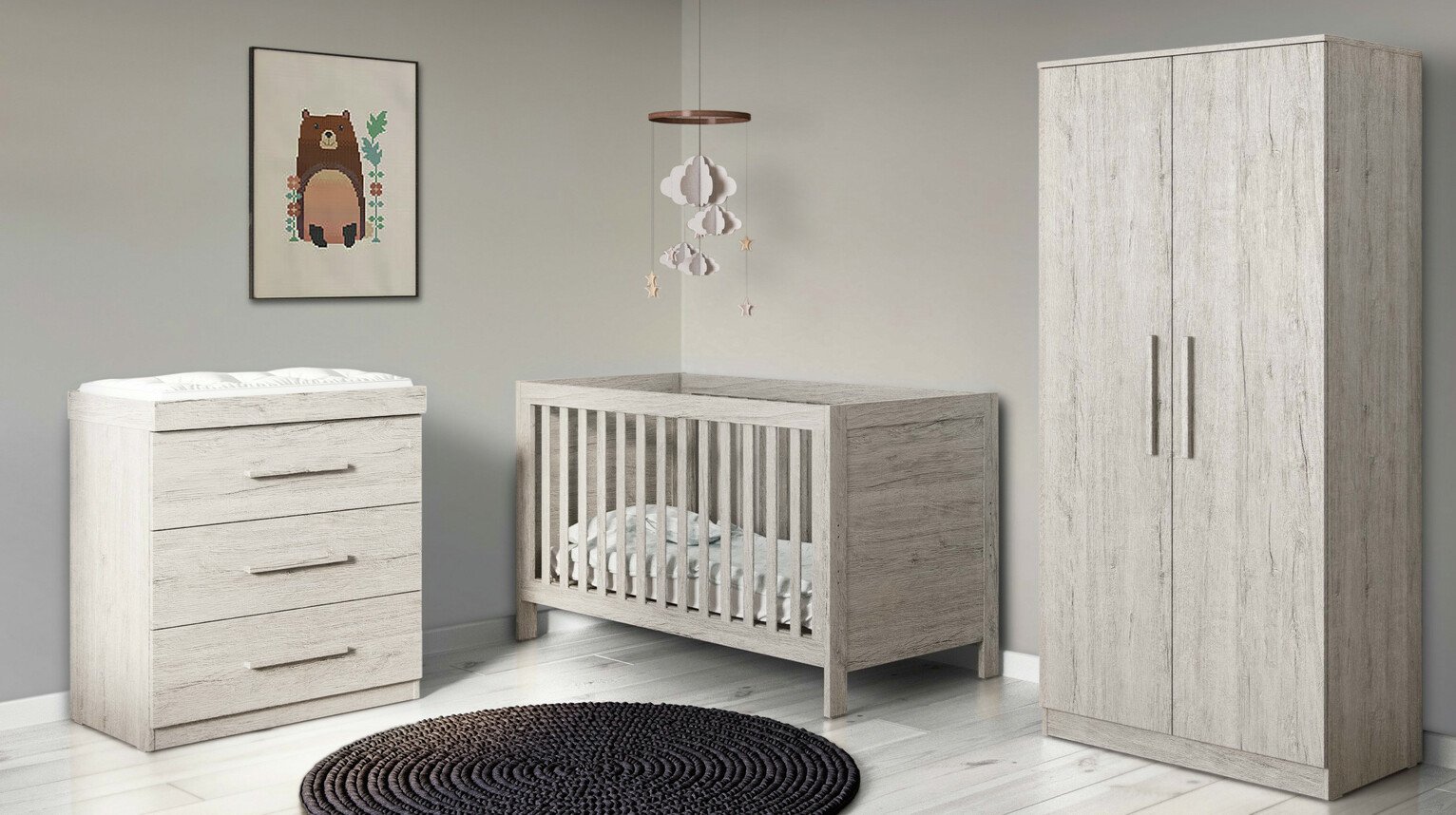 Ickle Bubba Grantham 3 Piece Nursery Set Review