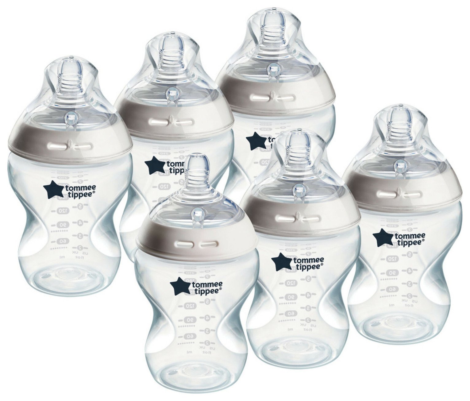 Buy Tommee Tippee Natural Start Anti-Colic Baby Bottle Pack Of 6 | Baby ...