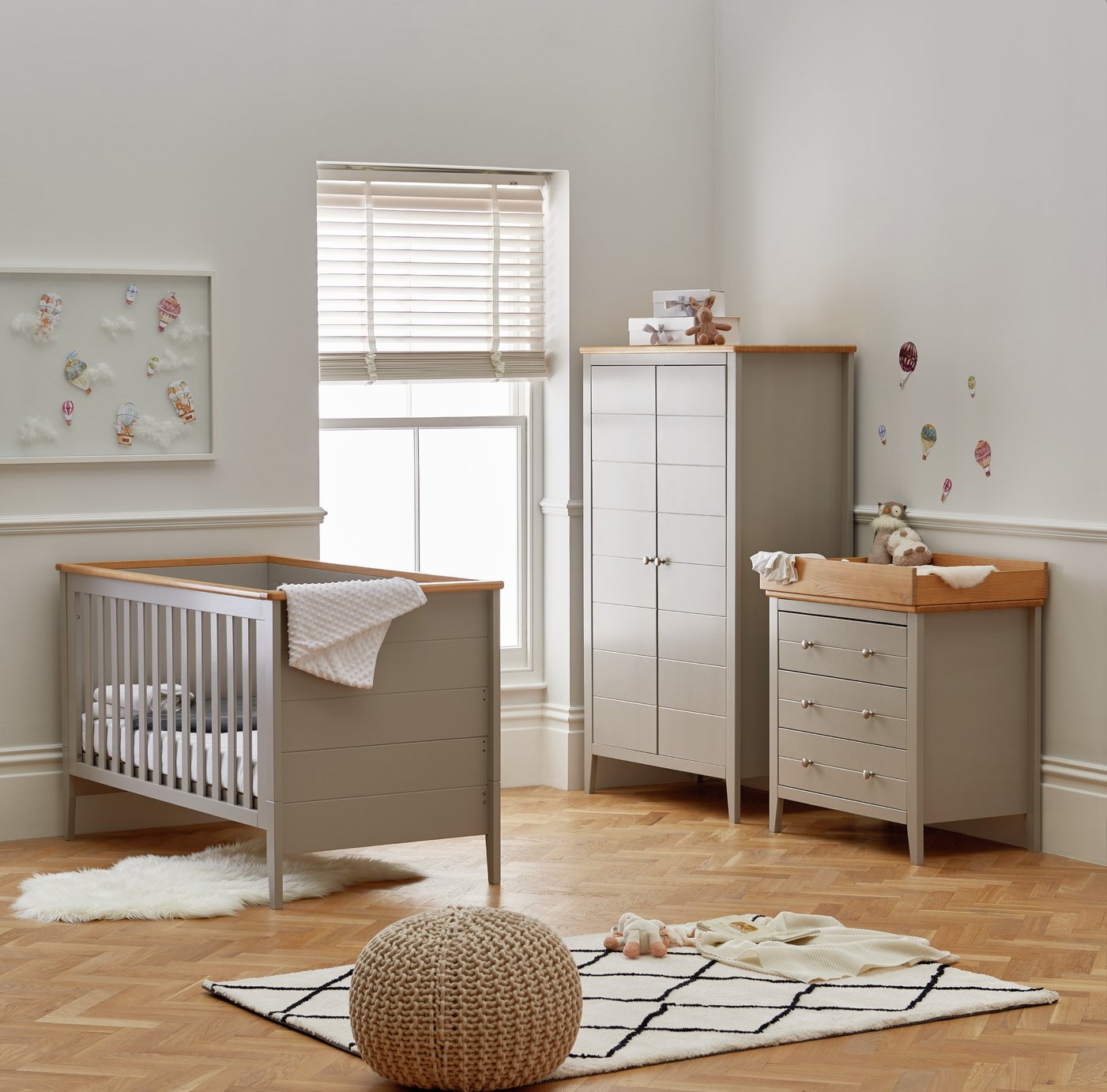 argos 3 piece nursery set