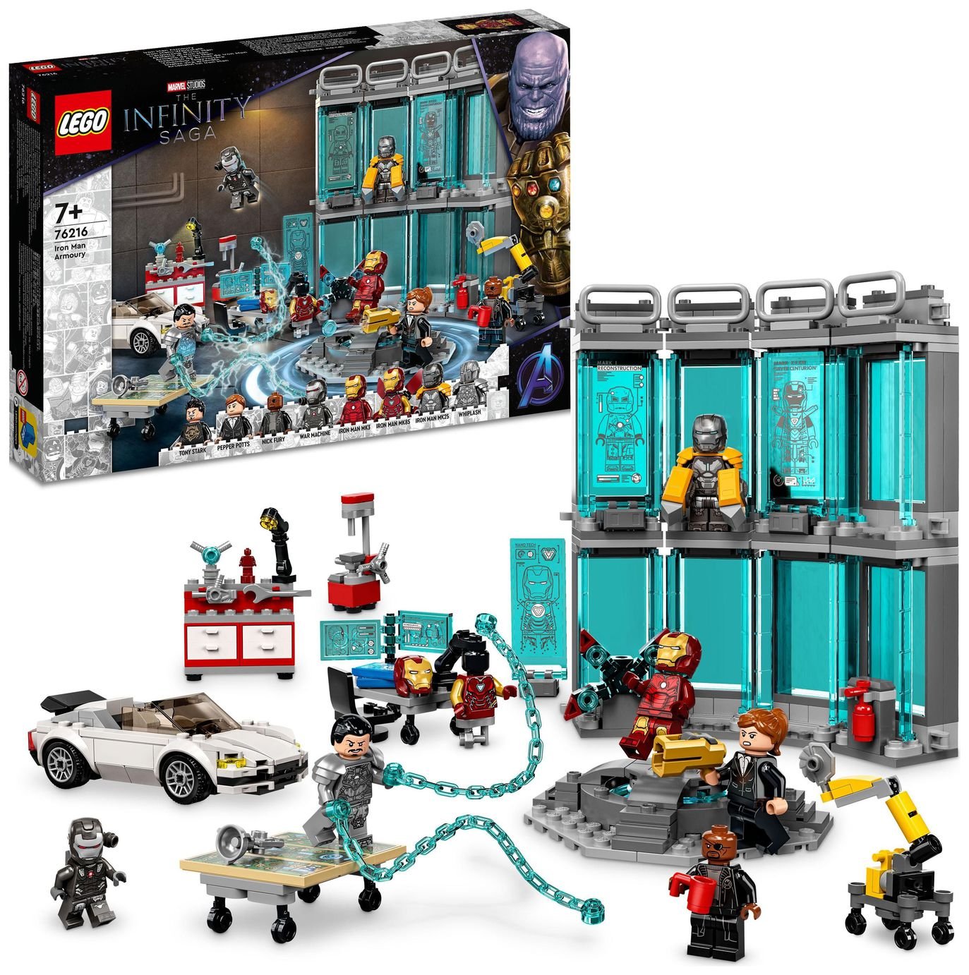 iron man marvel lego sets