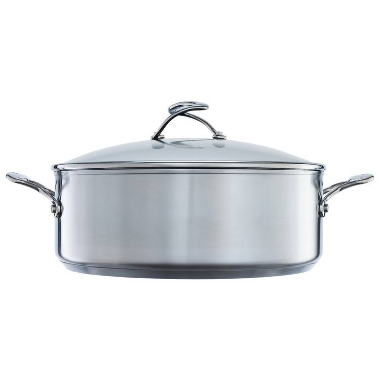 Circulon S Series 30cm Stainless Steel Stock Pot 0