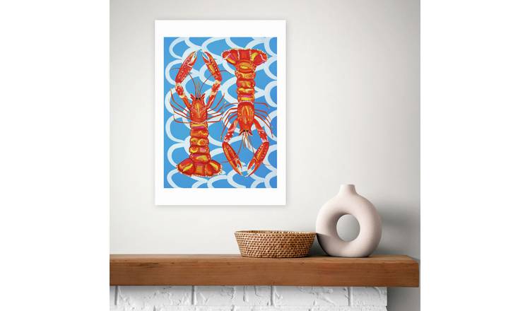 East End Prints Langoustines Art Print - A2