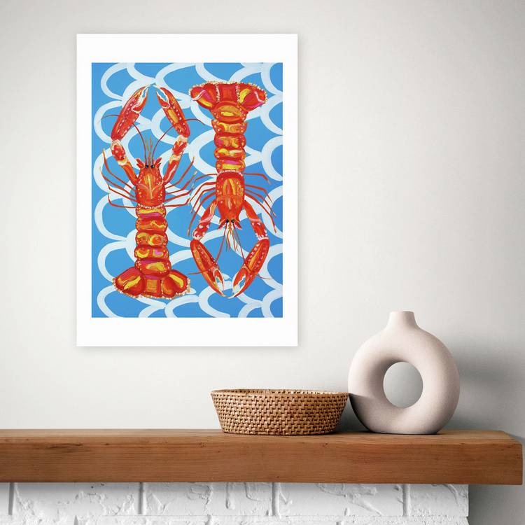 East End Prints Langoustines Art Print - A2 0
