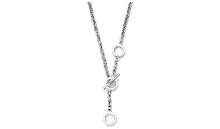 Olivia Burton Stainless Steel Double Layer Necklace 