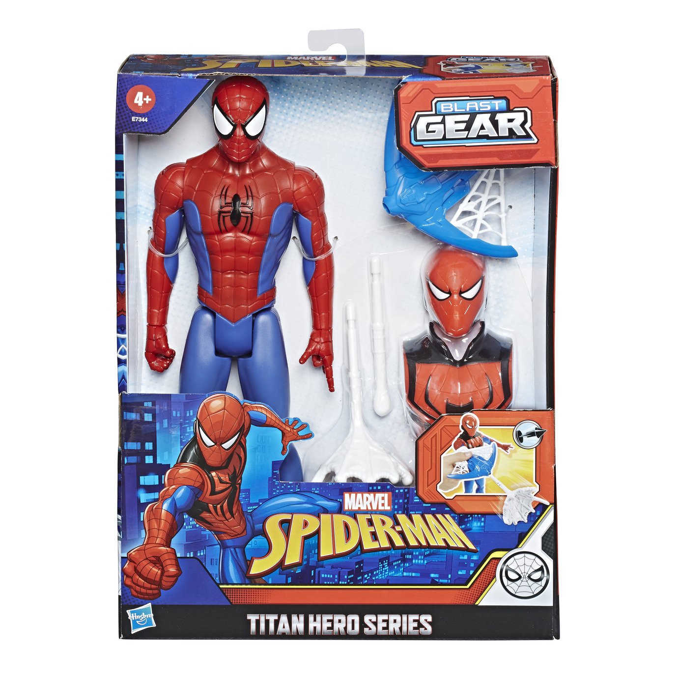 Marvel Spider-Man Titan Hero Series Blast Gear Action Figure Review