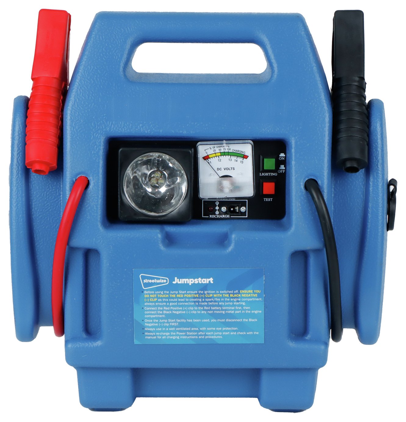 Streetwize Emergency Jumpstarter With Air Compressor