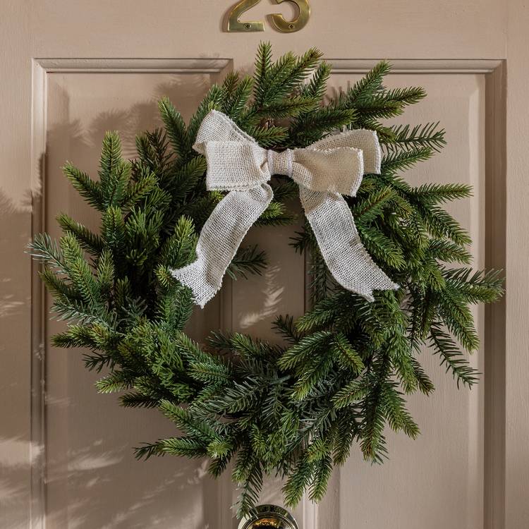 Habitat Pine And Eucalyptus Christmas Wreath 0