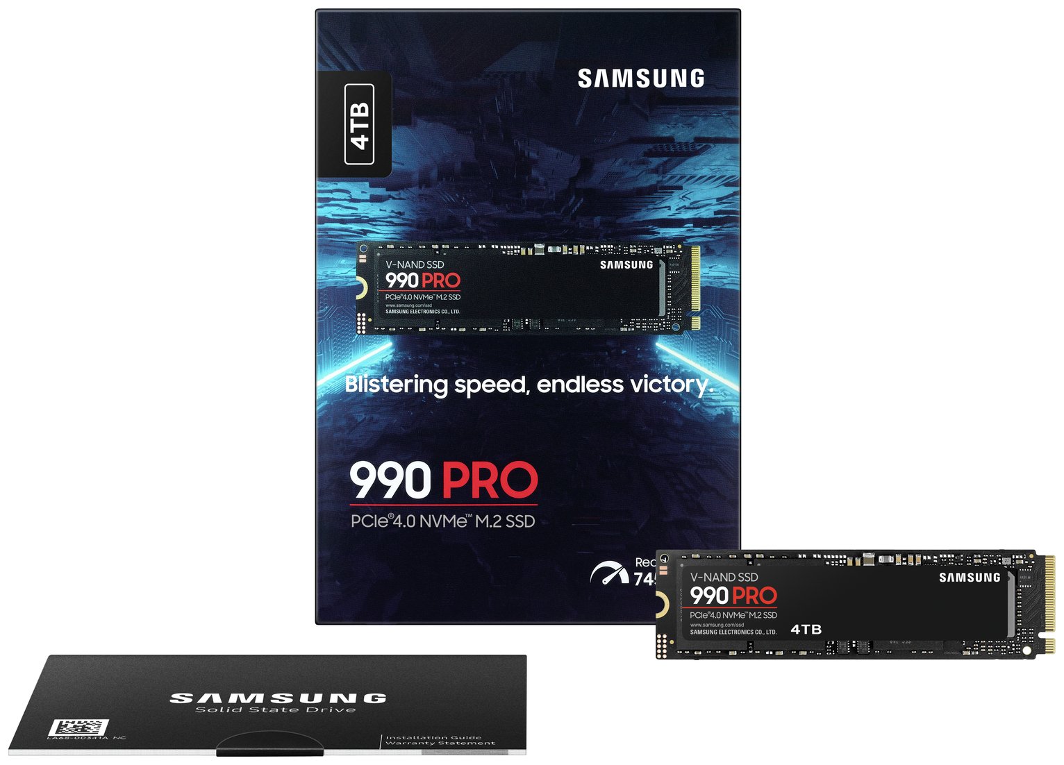 Buy Samsung 990 PRO 4TB PCIe 4.0 NVMe Internal SSD | External hard