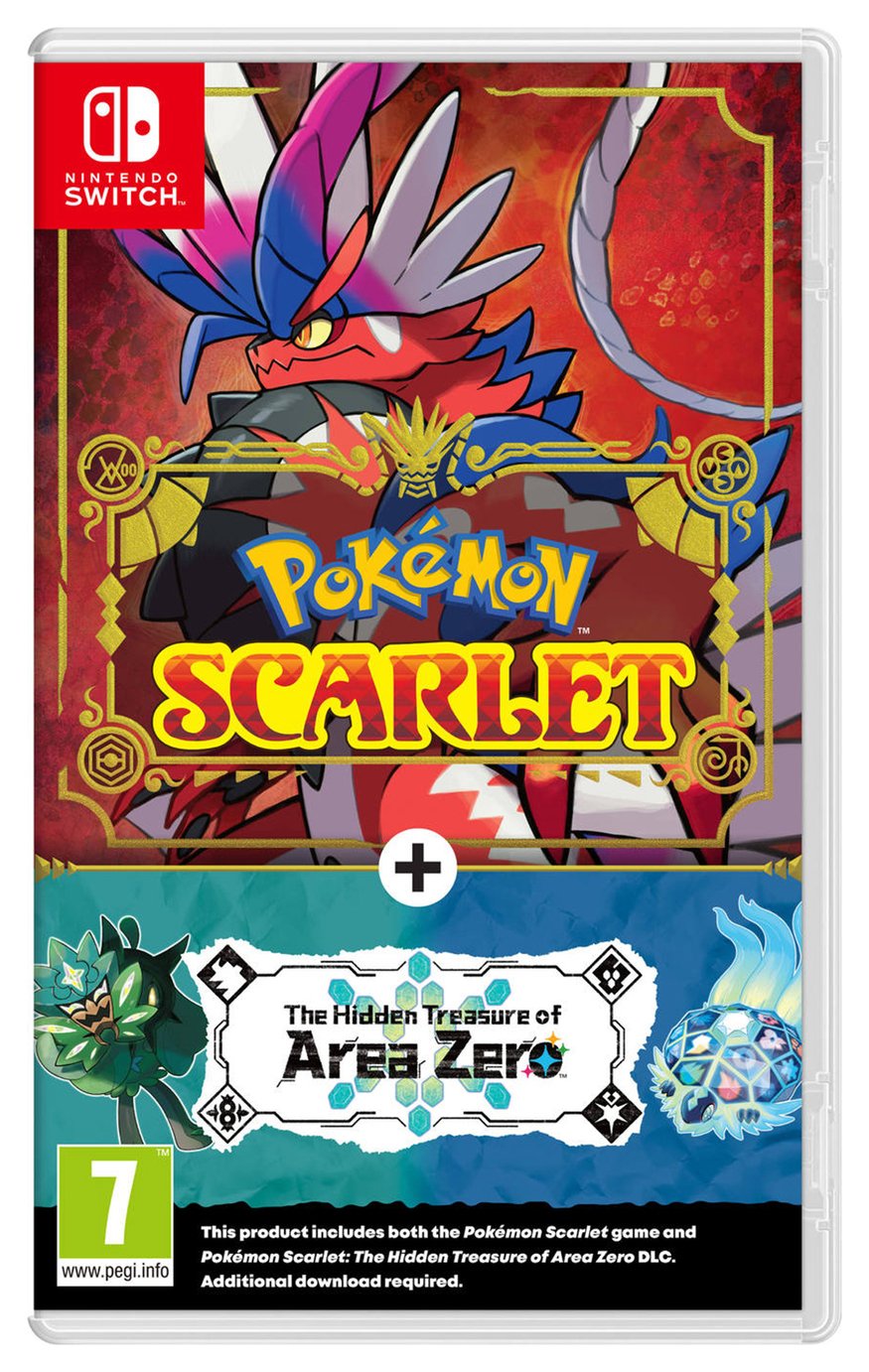 Pokémon Scarlet   Hidden Treasure Of Area Zero Switch Game