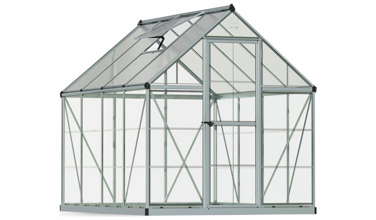 Palram – Canopia Hybrid Silver Greenhouse – 6x8ft