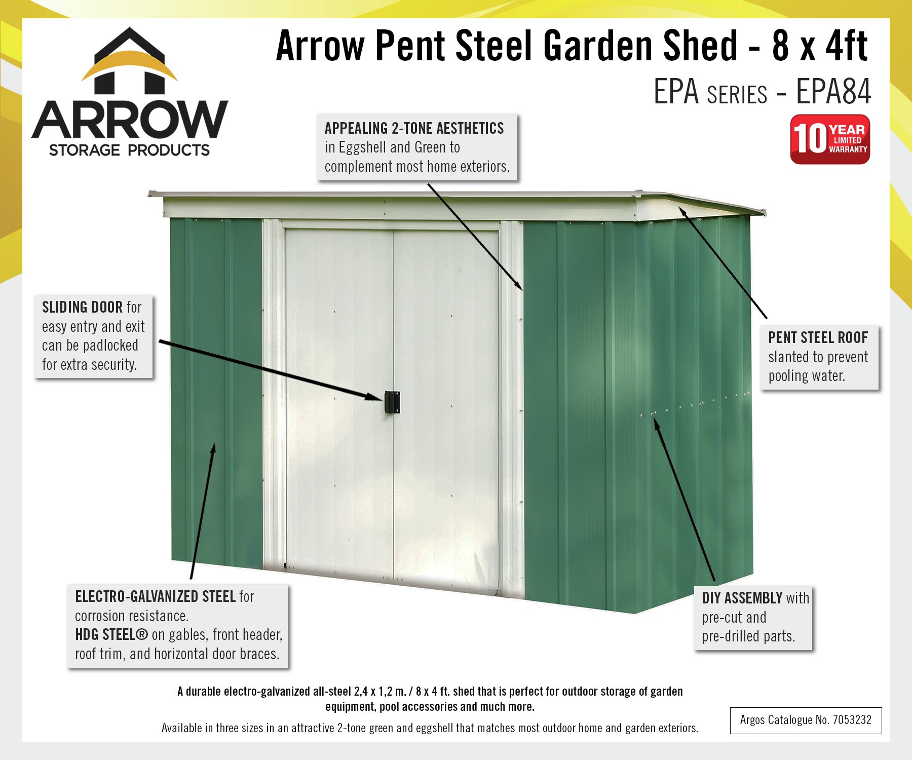 Arrow Metal Garden Shed Reviews