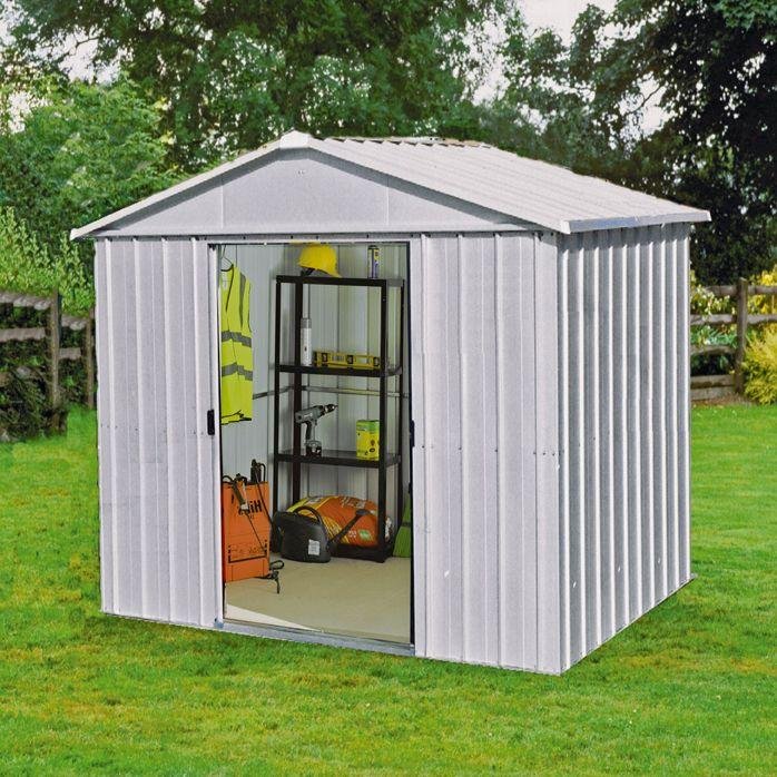 Yardmaster Metal Garden Shed - 8 x 7ft