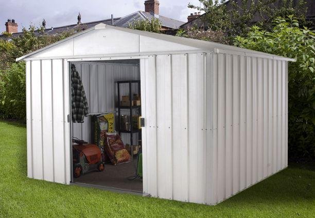 10 x 10 Metal Shed at B&Q, Wickes, Homebase, Tesco, ASDA, Wilko and ...