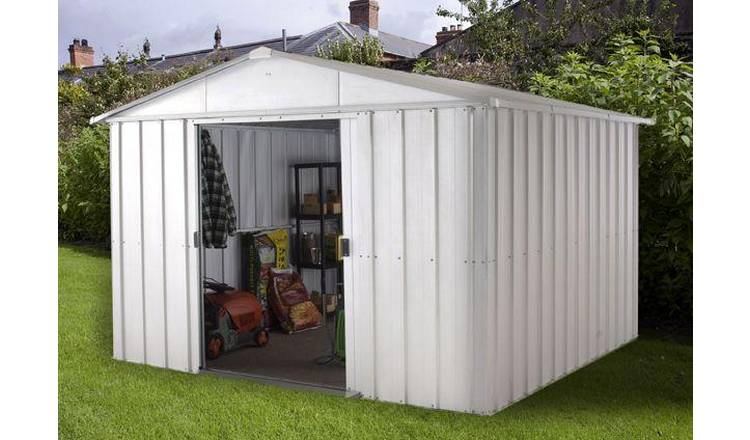 Buy Yardmaster Metal Garden Shed - 10 x 8ft Sheds Argos