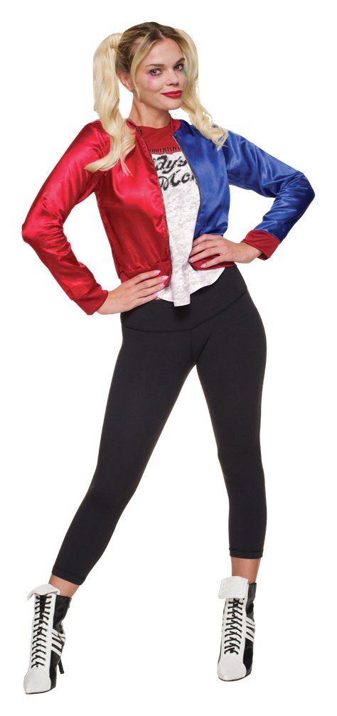 Harley Quinn Women's Fancy Dress Costume - Size 8-10.