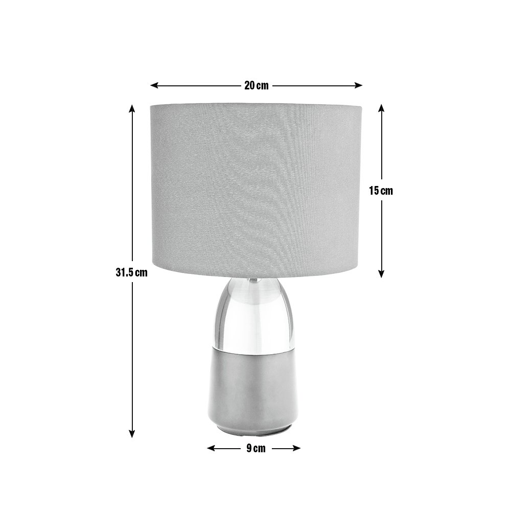 argos home duno touch table lamp