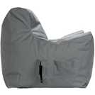 Kaikoo bean bag chair grey hot sale