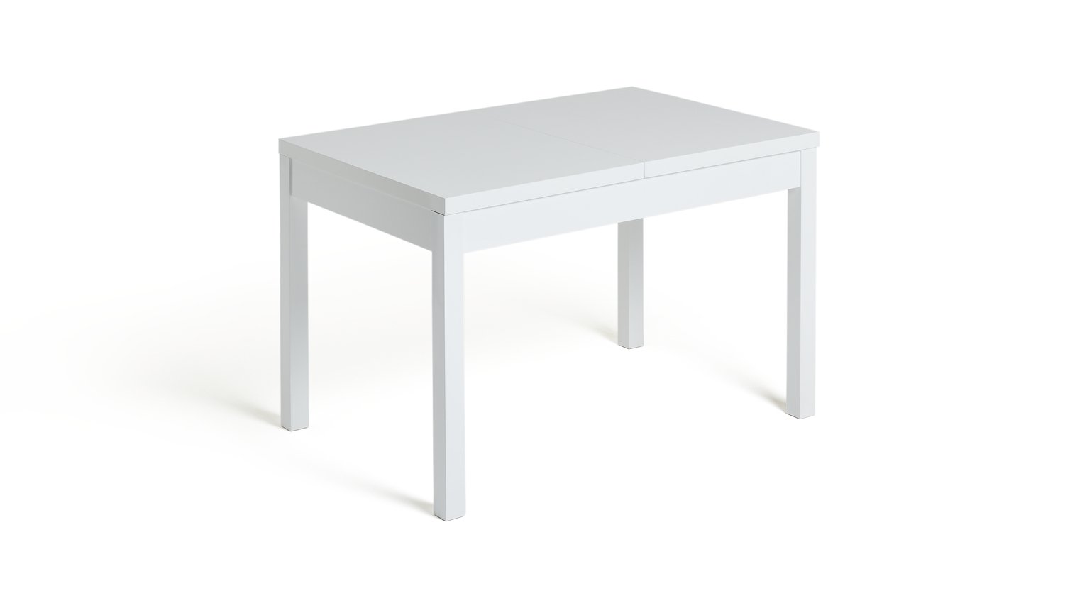 Habitat Lyssa Extending 4 - 6 Seater Dining Table -White