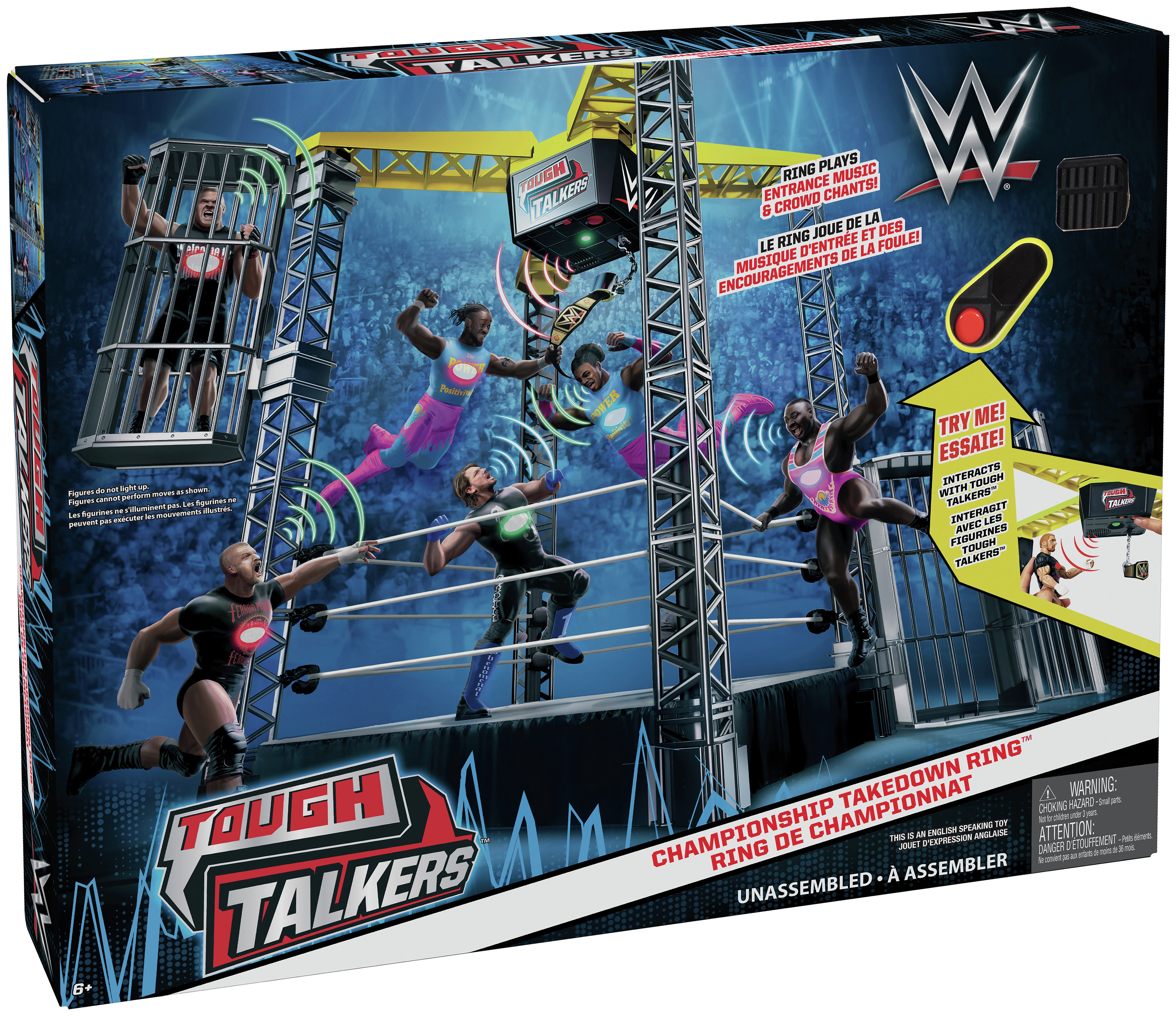 wwe destruction zone playset asda