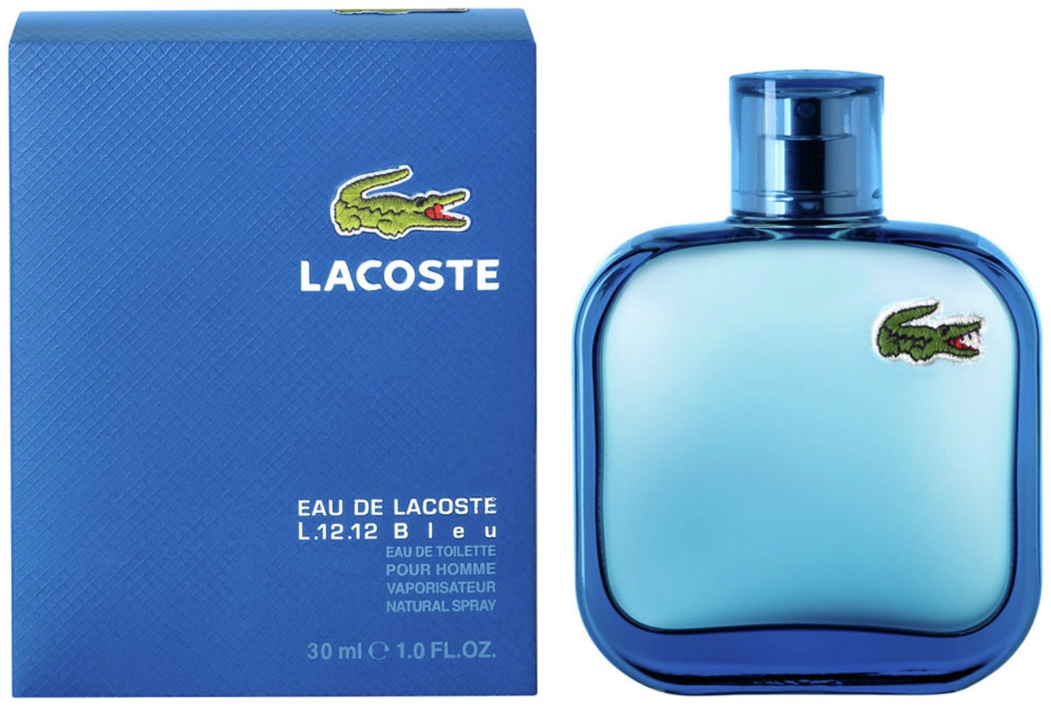 lacoste perfume blue bottle