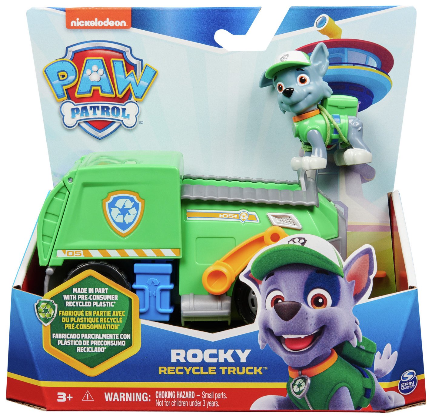 paw patrol green truck