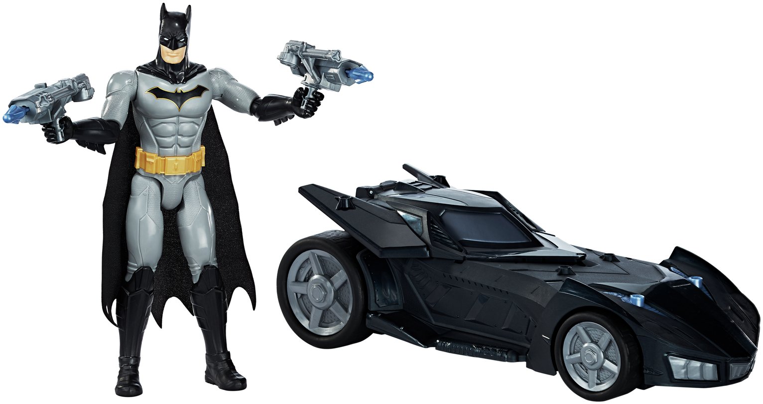 Justice League Action Twin Blast Batman & Batmobile review