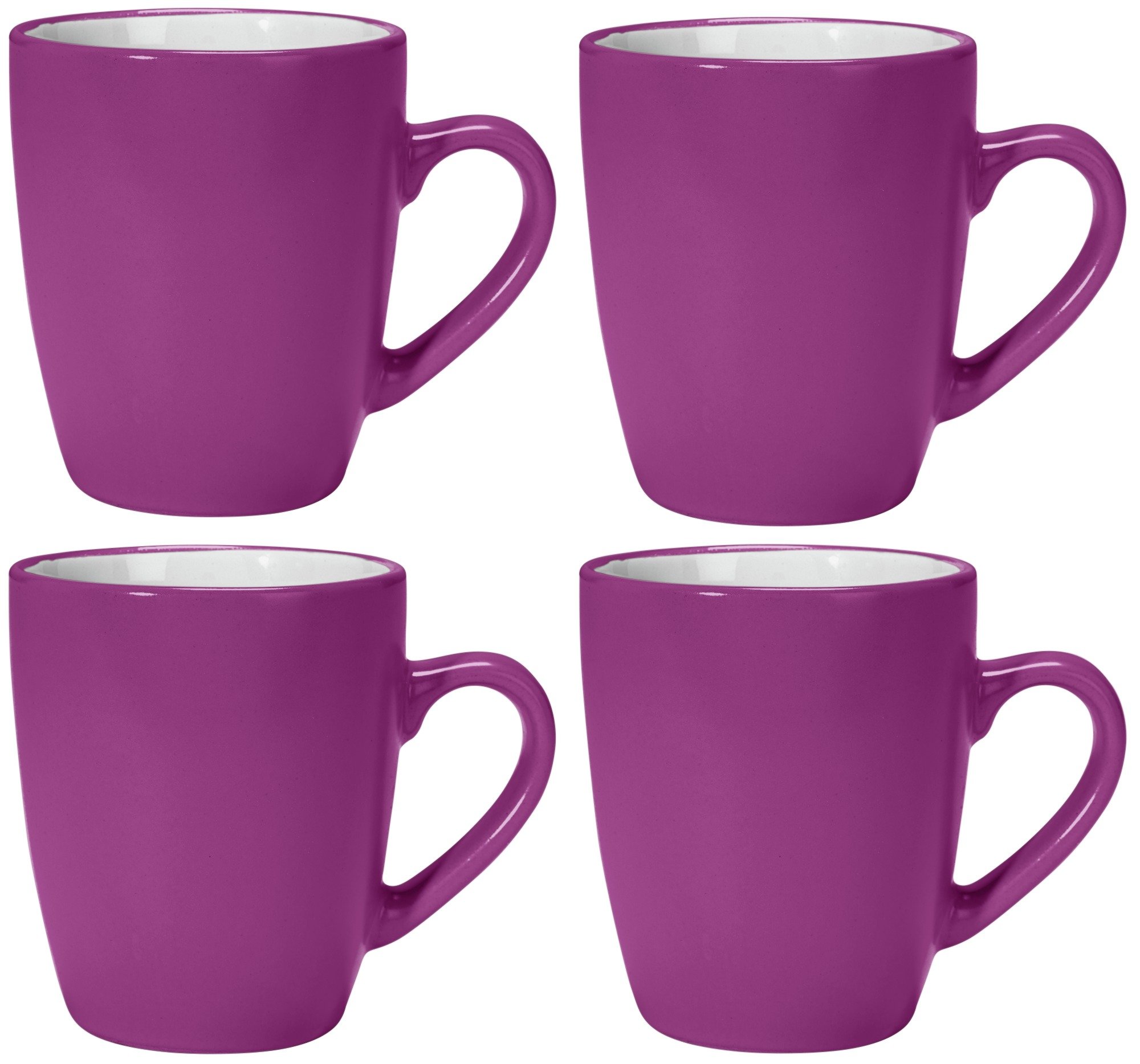 ColourMatch Set of 4 Mugs - Grape.
