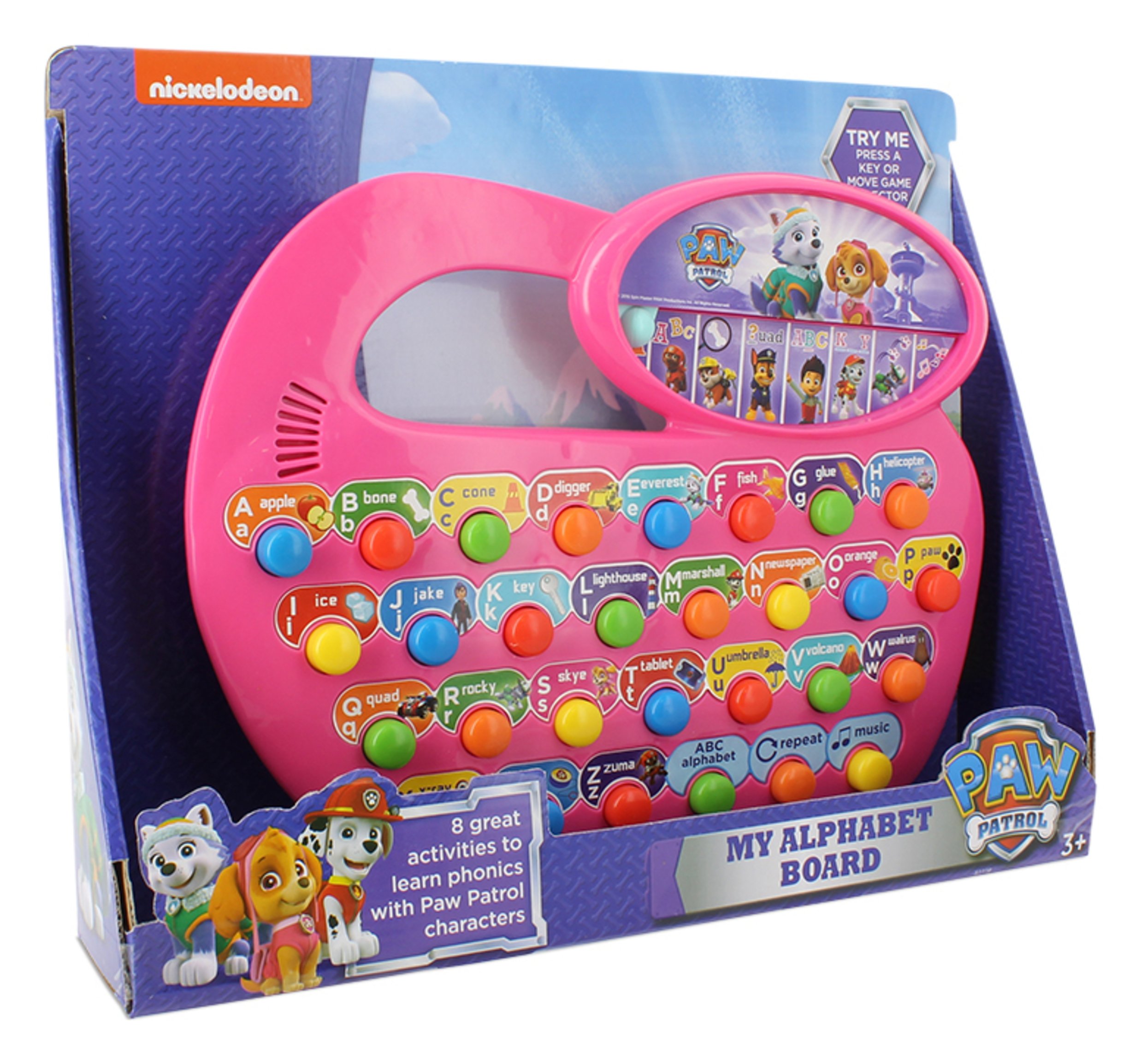 paw patrol learning toys