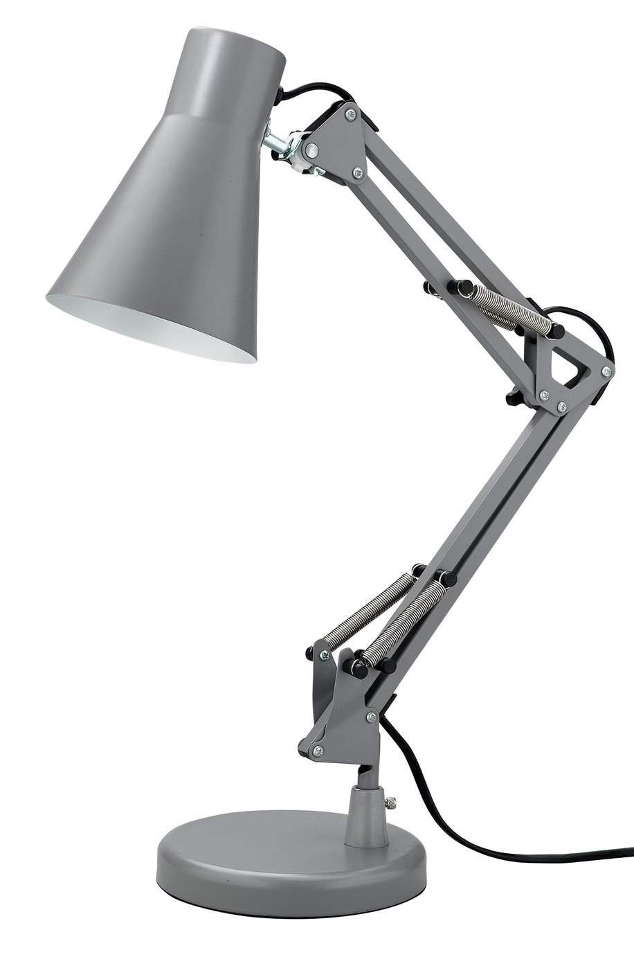Argos Home Swing Arm Desk Lamp - Matt Grey