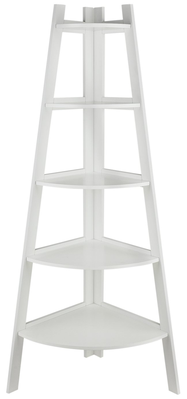 Argos Home Corner Shelf Unit - White