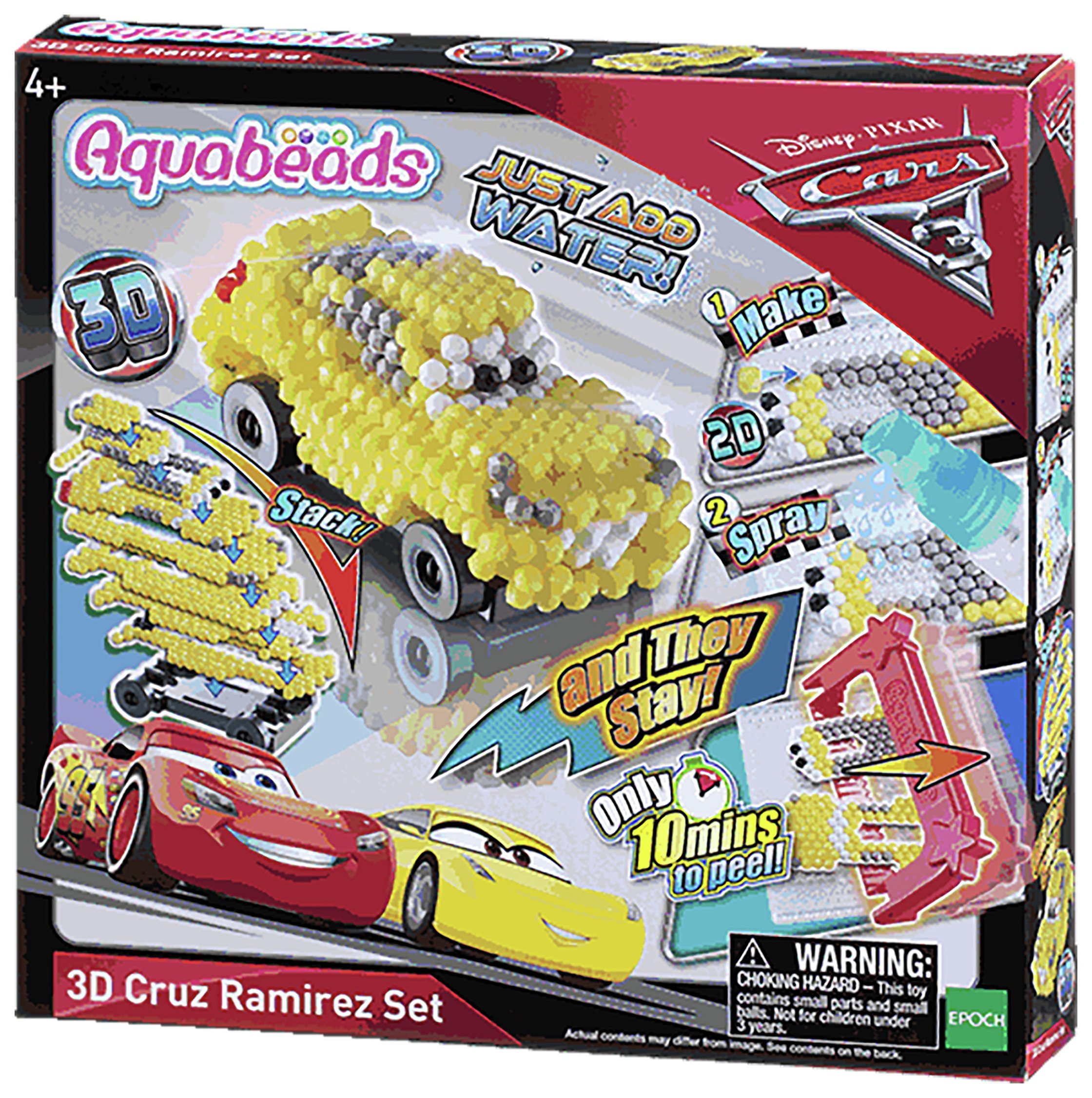 Aquabeads Cars 3 3D Cruz Ramirez Set.