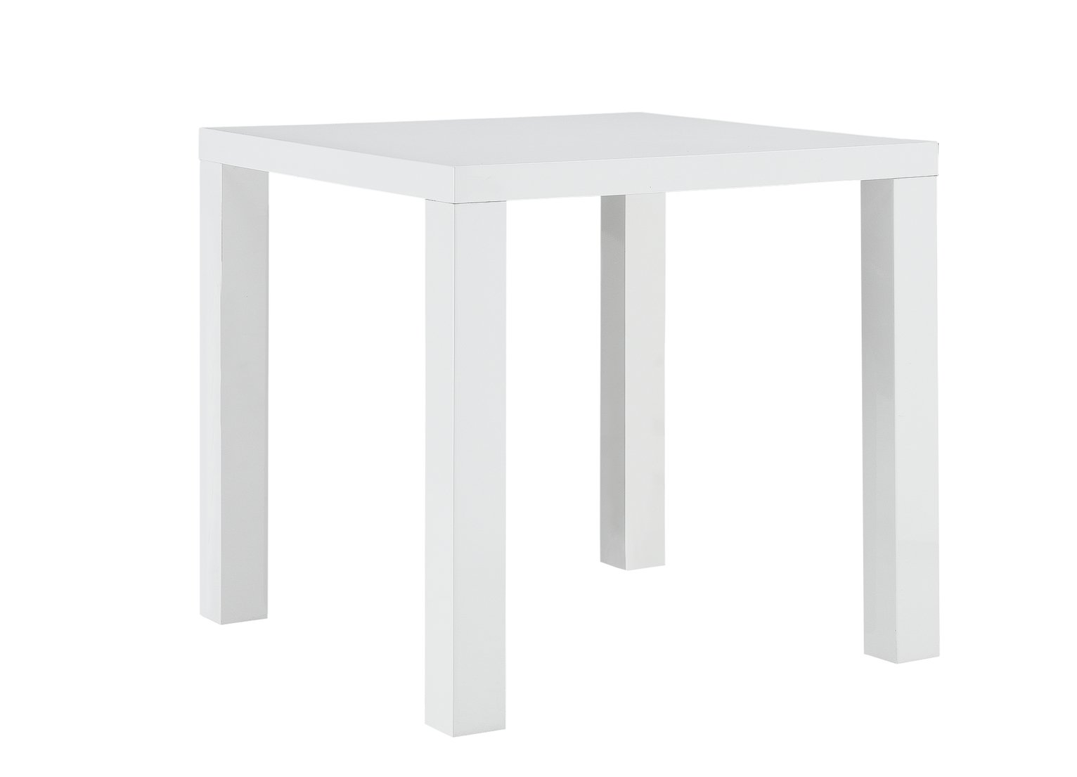 Argos Home Lyssa 2 Seater Dining Table - White Gloss