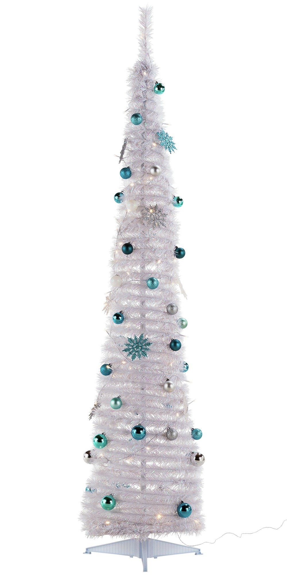  Argos  Home 6ft Pop Up Christmas  Tree White 7066315 