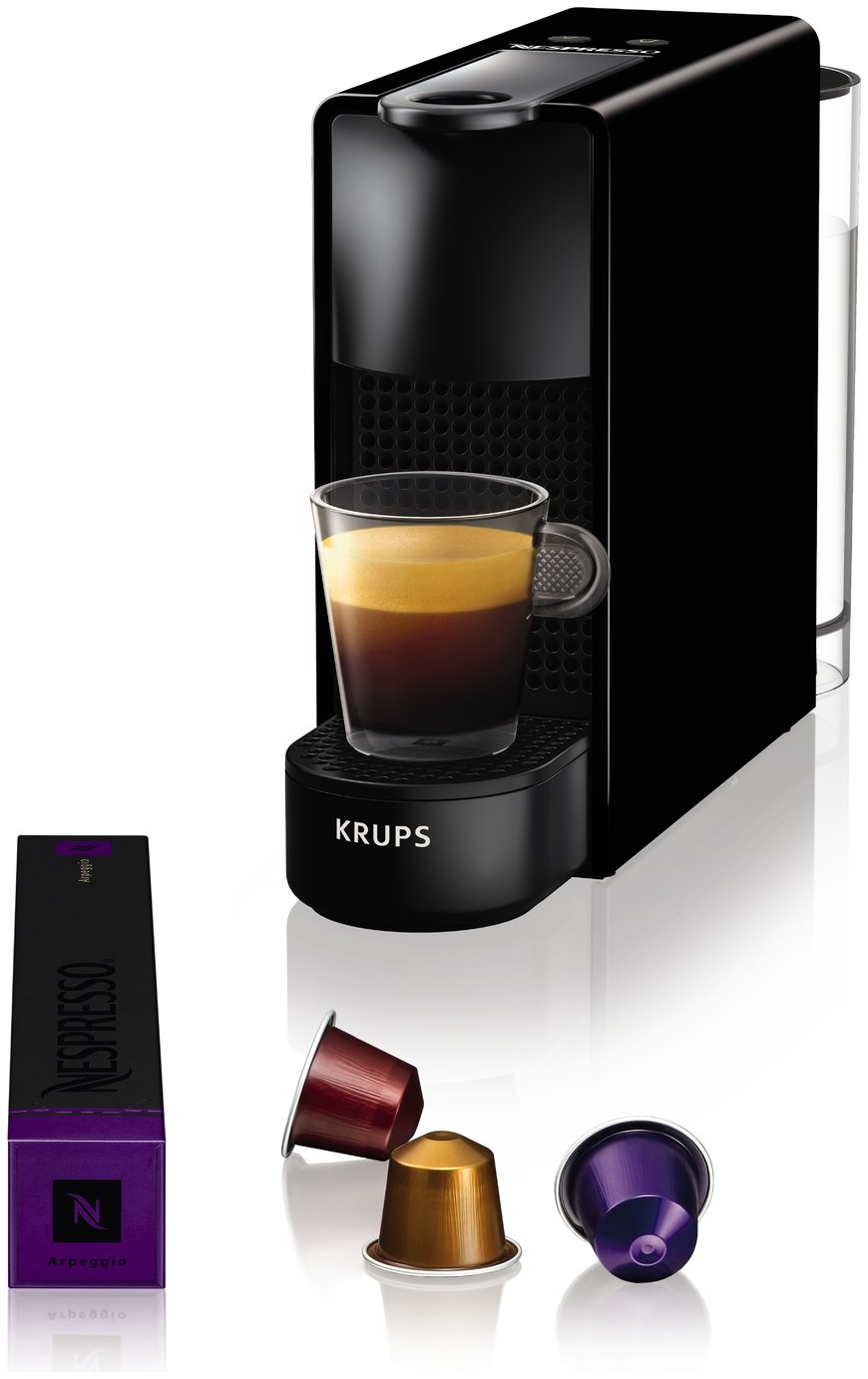 Nespresso KRUPS Essenza Mini Coffee Machine & Milk Frother Reviews