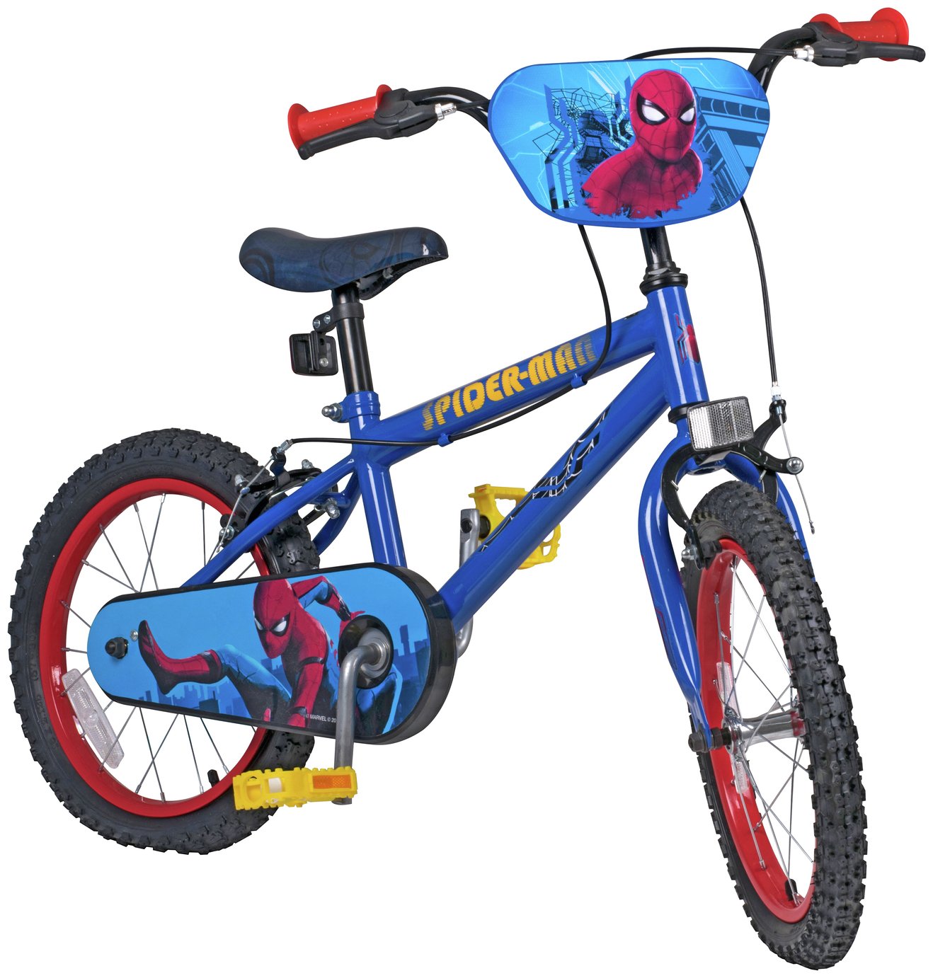 Spiderman bike 16 inch hot sale uk