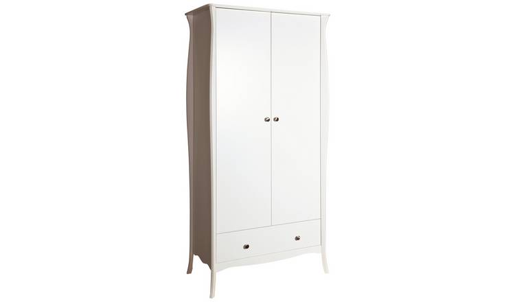 Buy Argos Home Amelie 2 Door 1 Drawer Wardrobe White