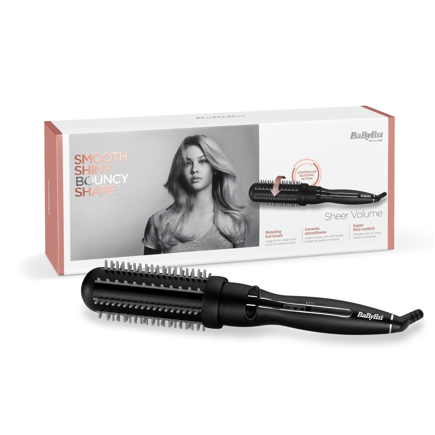 BaByliss 2769U Sheer Volume Rotating Hot Brush Reviews