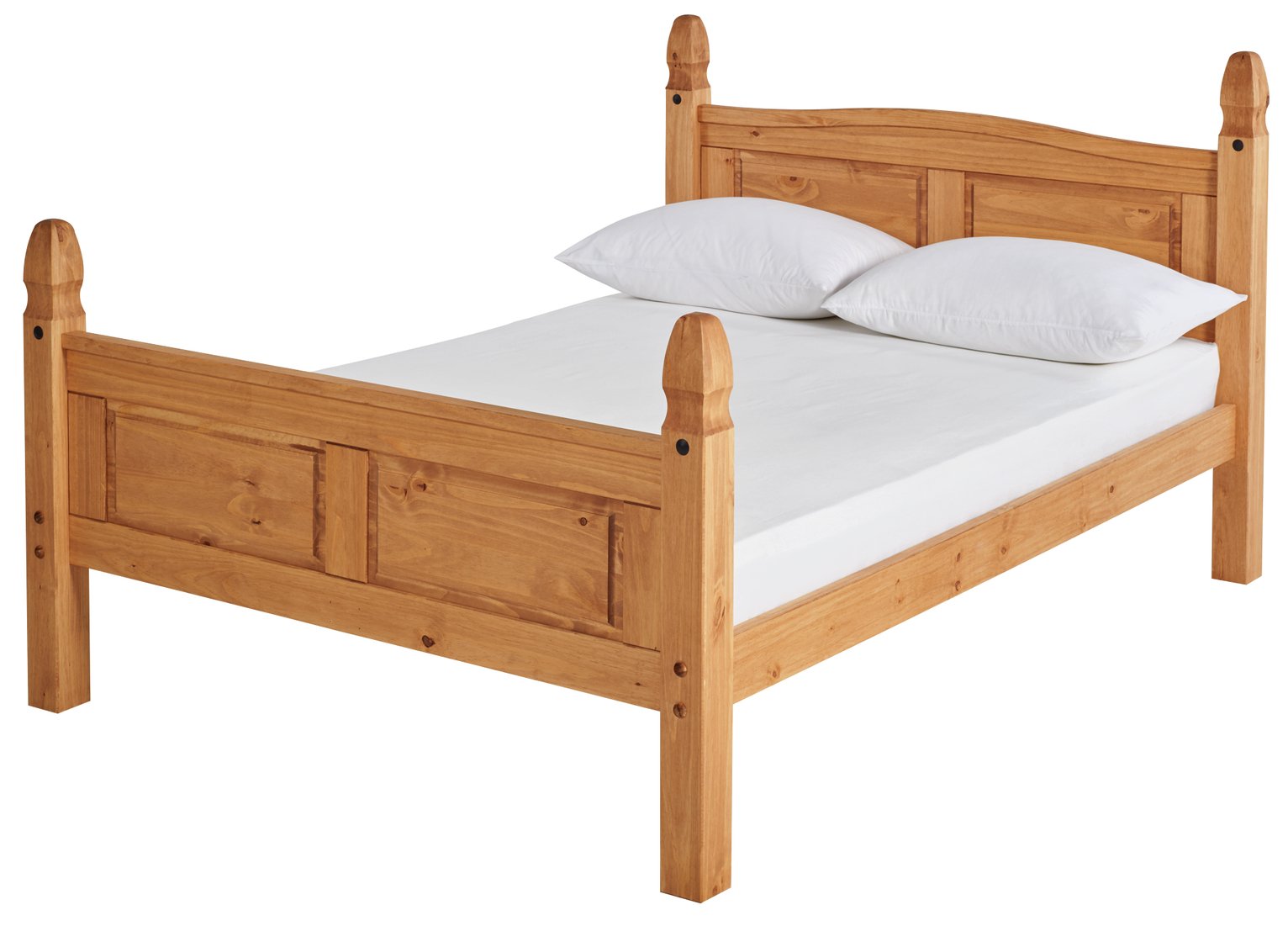 Argos Home Puerto Rico Kingsize Bed Frame - Pine