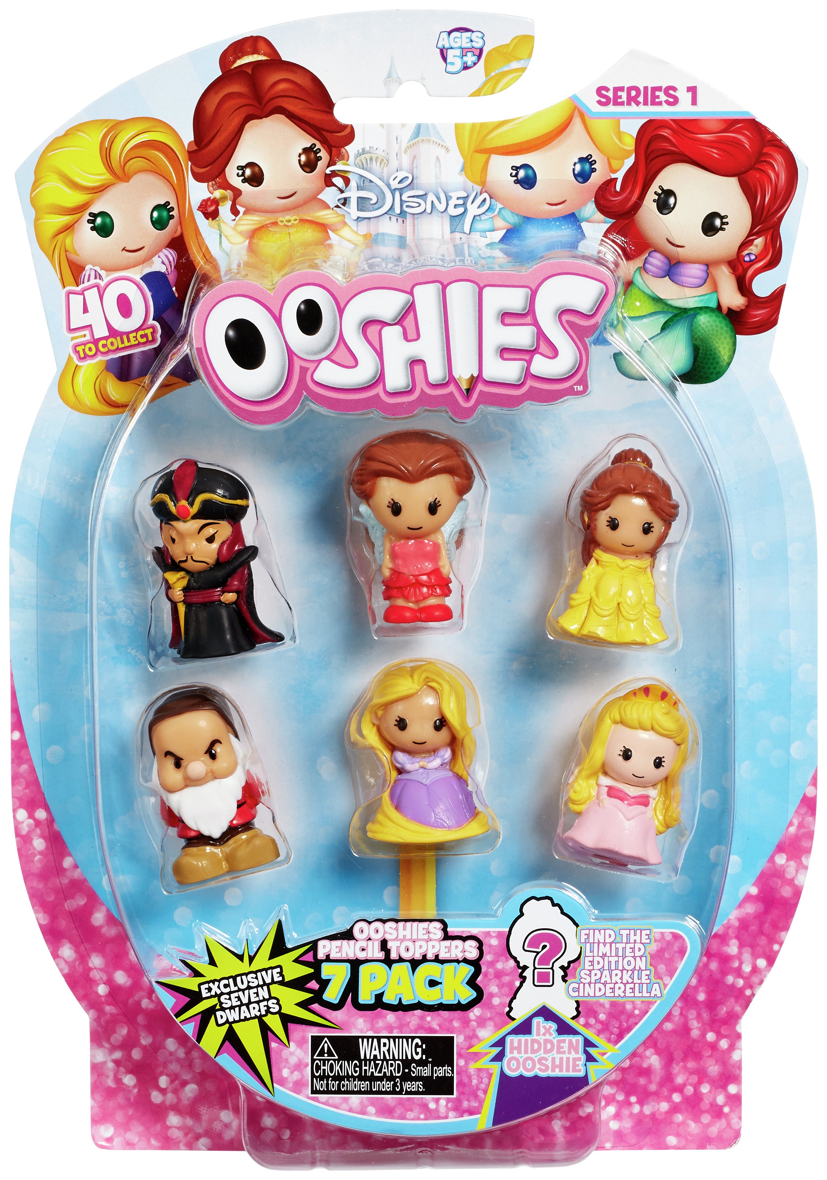 Ooshies Disney Princess Mini Figures.