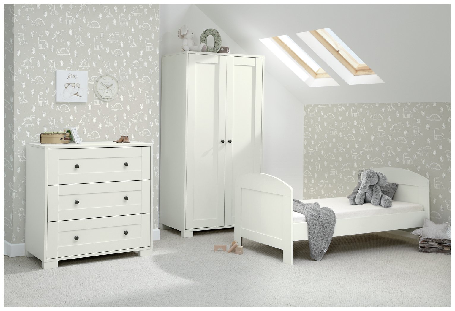 heaton 3 piece nursery furniture