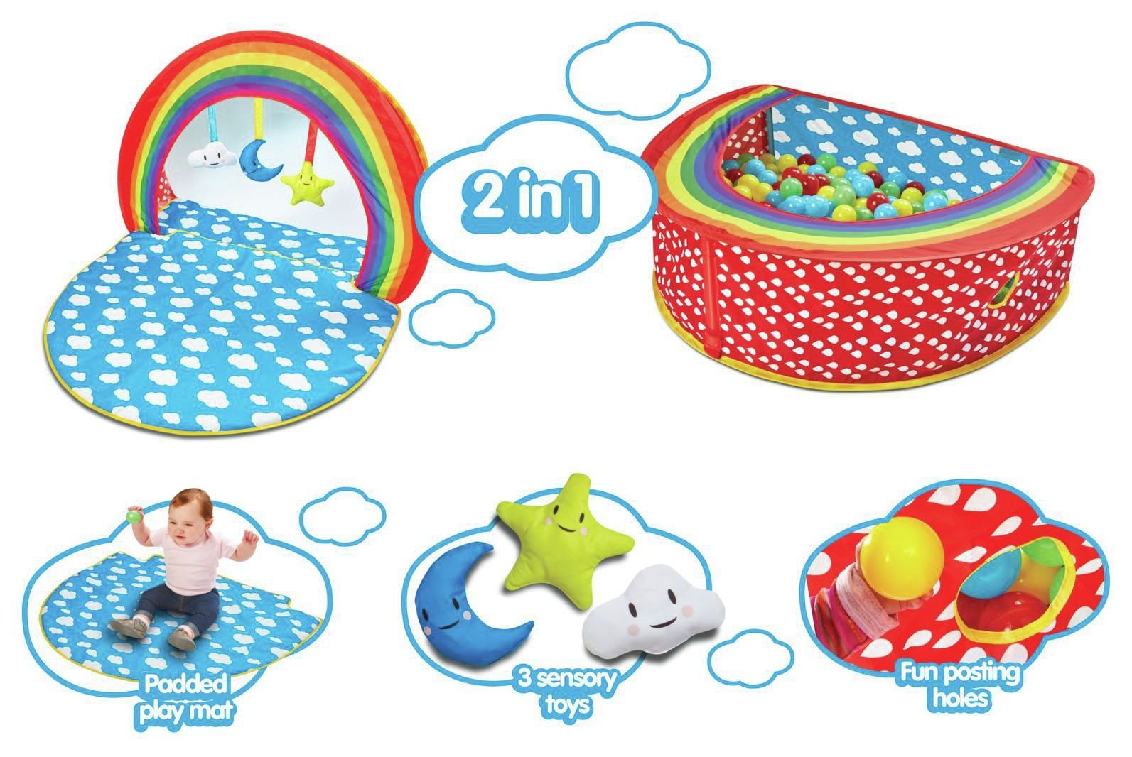 chad valley 2 in 1 play gym