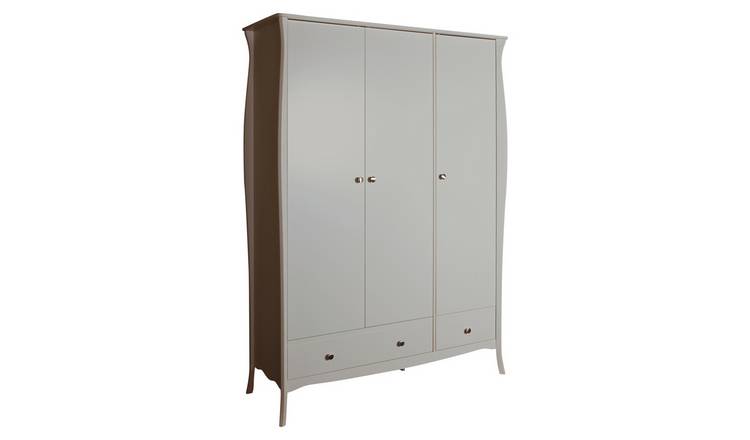 Buy Argos Home Amelie 3 Door 2 Drawer Wardrobe Grey