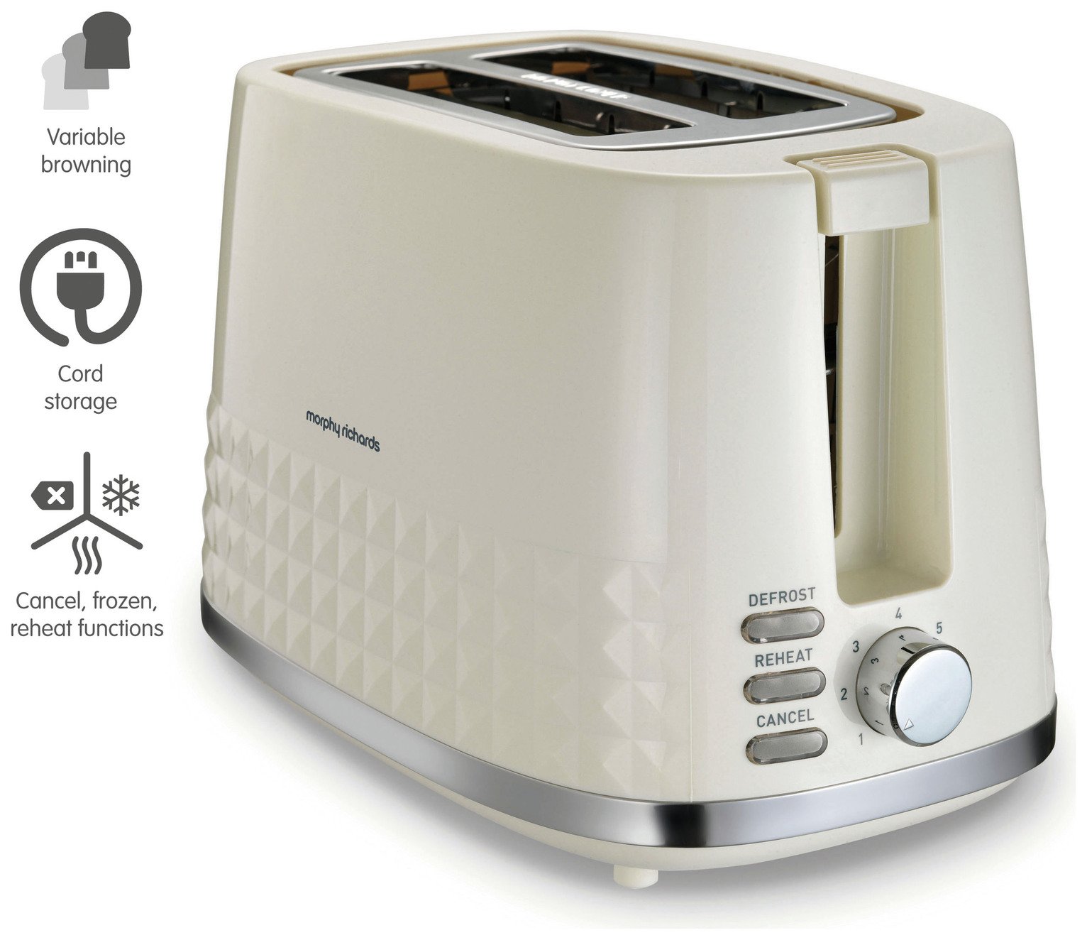 Morphy Richards 220022 Dimensions 2 Slice Toaster Reviews