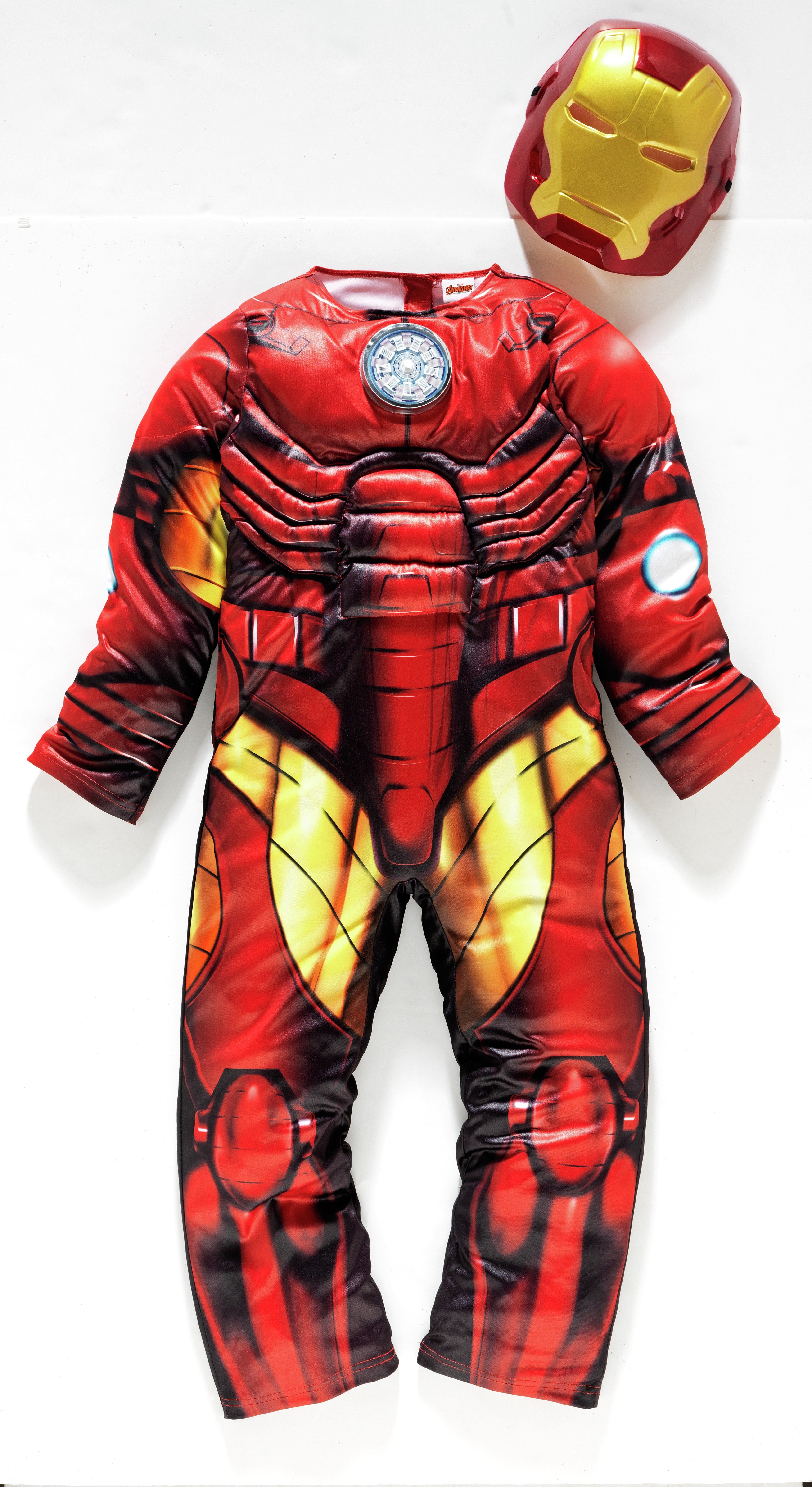 Boy's Iron Man Fancy Dress Costume - 3-4 Years. (7072000) | Argos Price ...