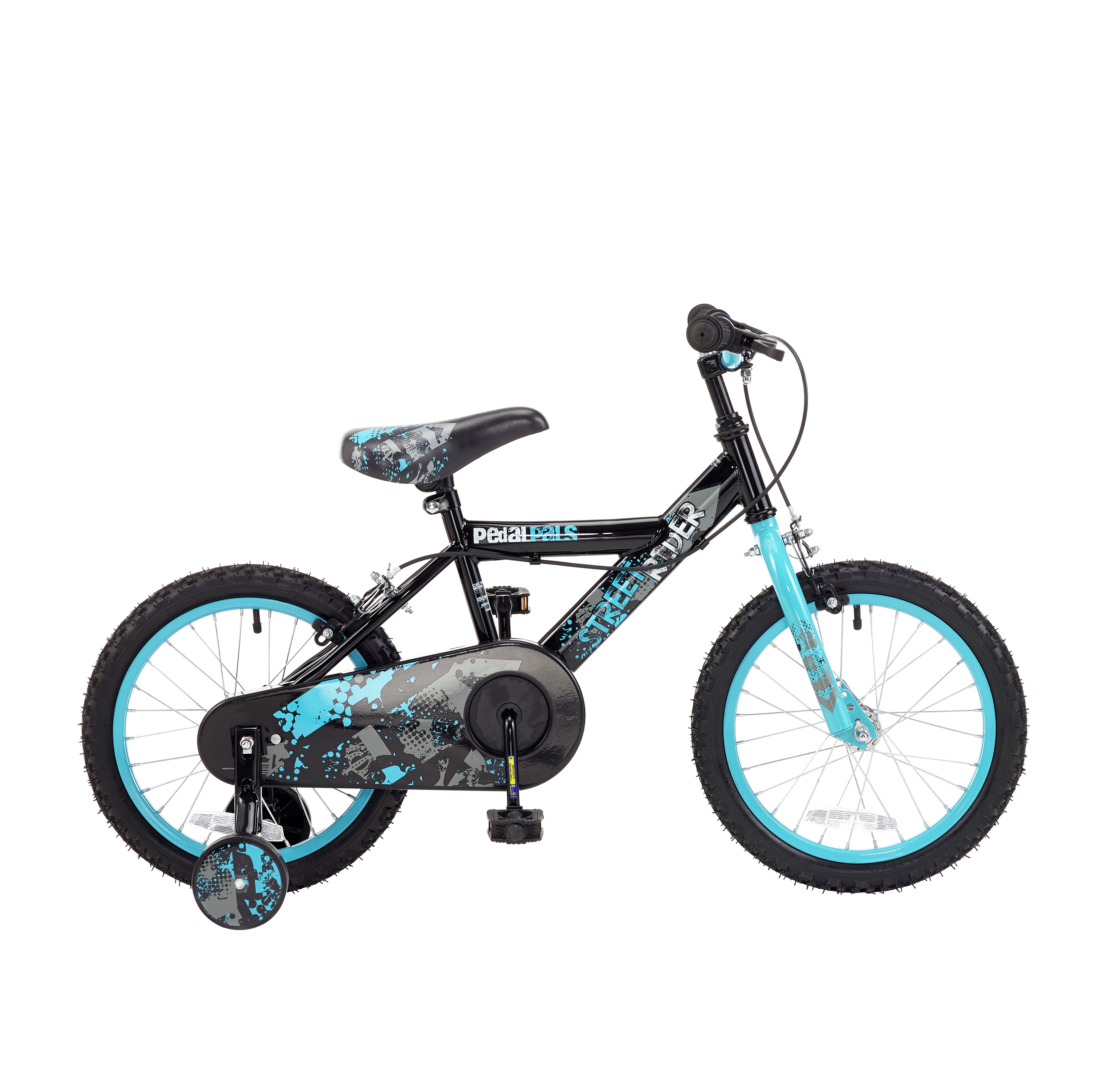 pedal pals street rider 16 inch wheel size kids bike