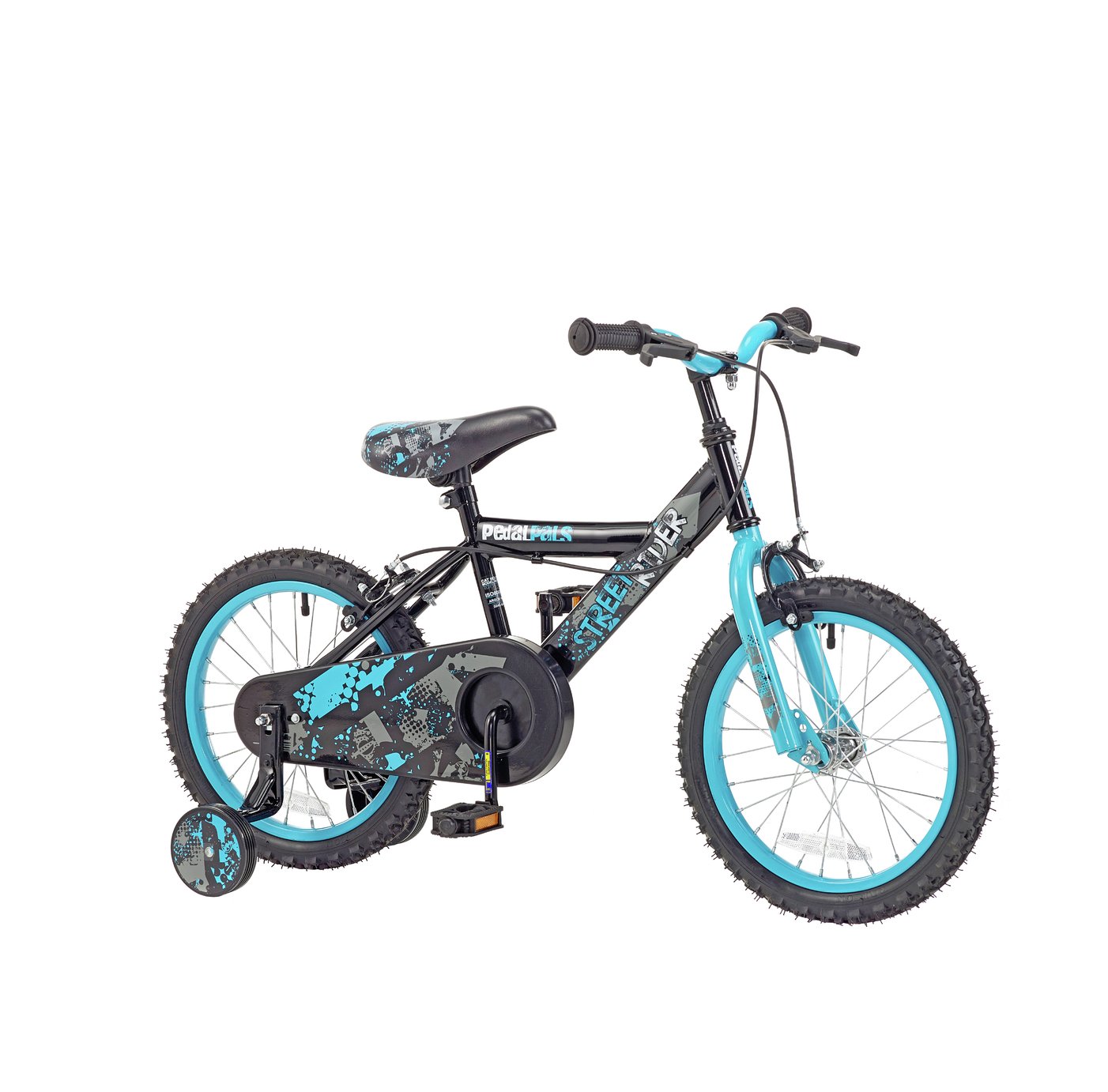 pedal pals street rider 16 inch wheel size kids bike