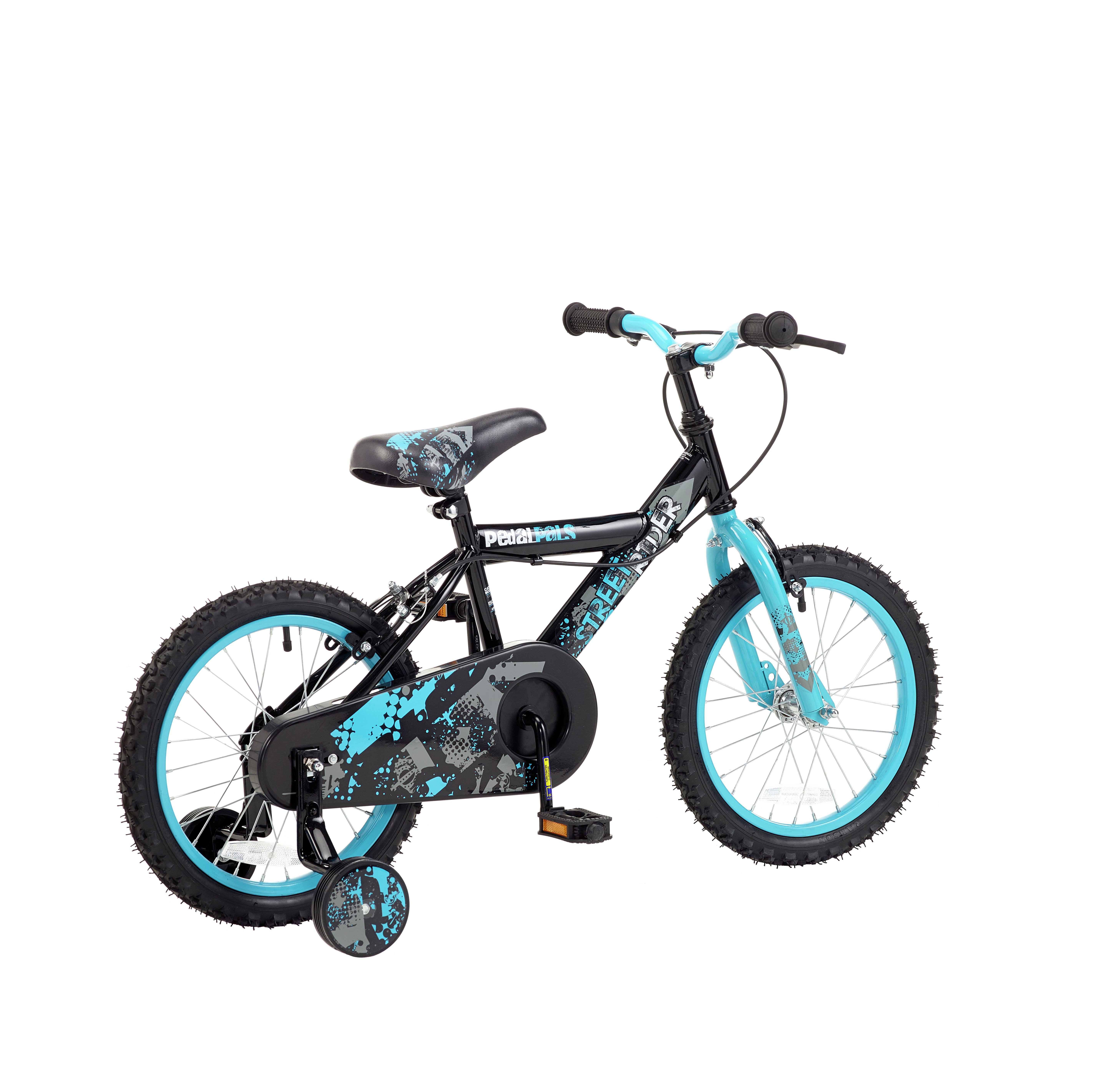 pedal pals street rider 16 inch wheel size kids bike