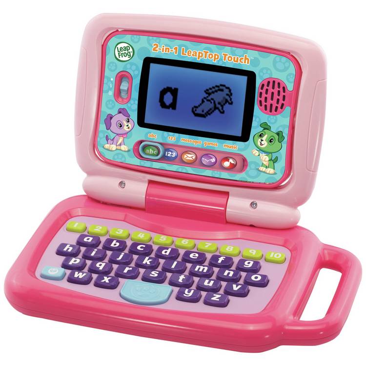 LeapFrog 2 in 1 Laptop Touch - Pink 0