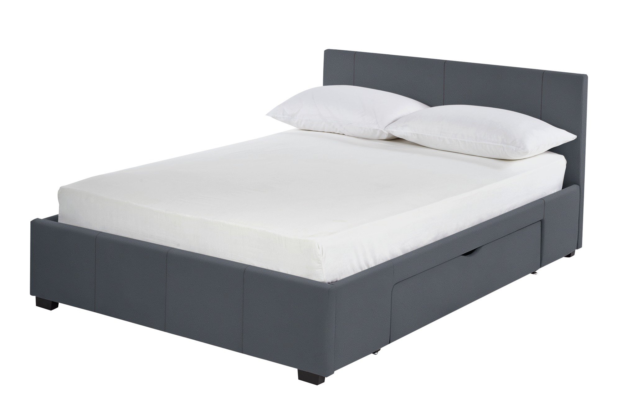 Argos Home Lavendon Grey Kingsize 2 Drawer Bed Frame
