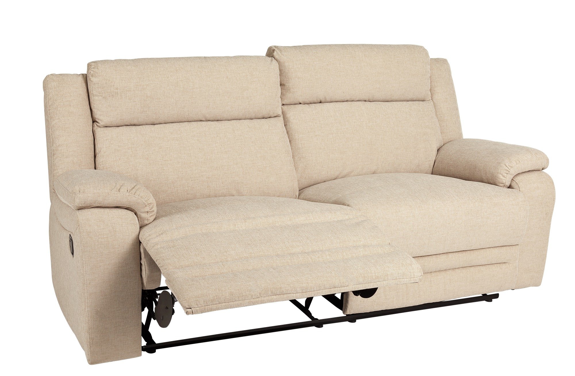 Argos Home Blake 3 Seat Fabric Manual Recliner Sofa Reviews